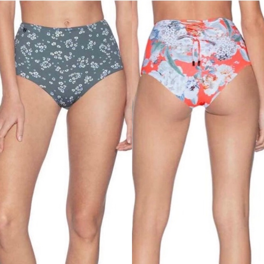 🌟5 for $25🌟 NWOT Maaji Reversible High Waist Signature Cut Bikini Bottom
